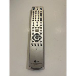 LG HDD/DVD Remote Control MODEL: 6711R1P071C - SILVER - USED Tested+works